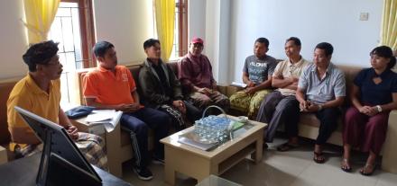 Panitia Terima Bakal Calon BPD Desa Tajun Periode 2019-2025